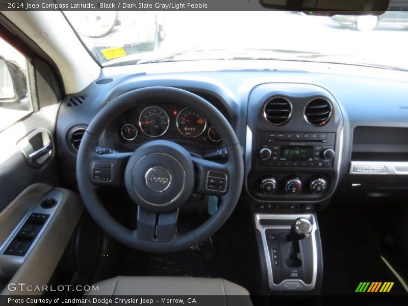 Black / Dark Slate Gray/Light Pebble 2014 Jeep Compass Latitude