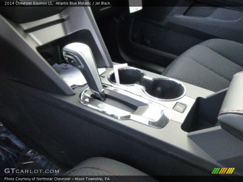 Atlantis Blue Metallic / Jet Black 2014 Chevrolet Equinox LS