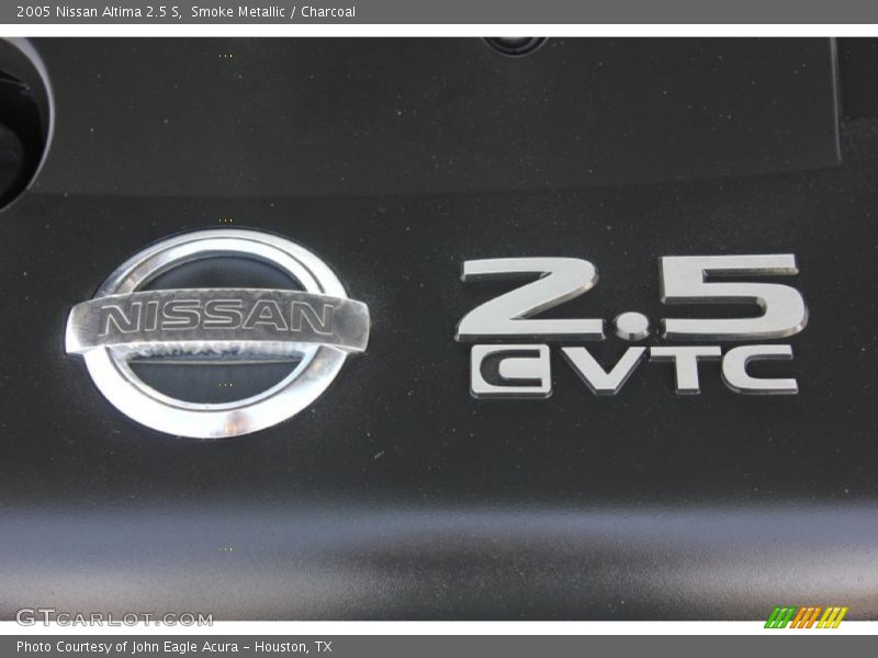 Smoke Metallic / Charcoal 2005 Nissan Altima 2.5 S