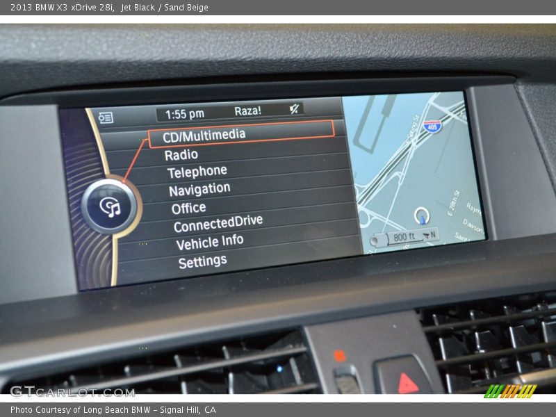 Jet Black / Sand Beige 2013 BMW X3 xDrive 28i