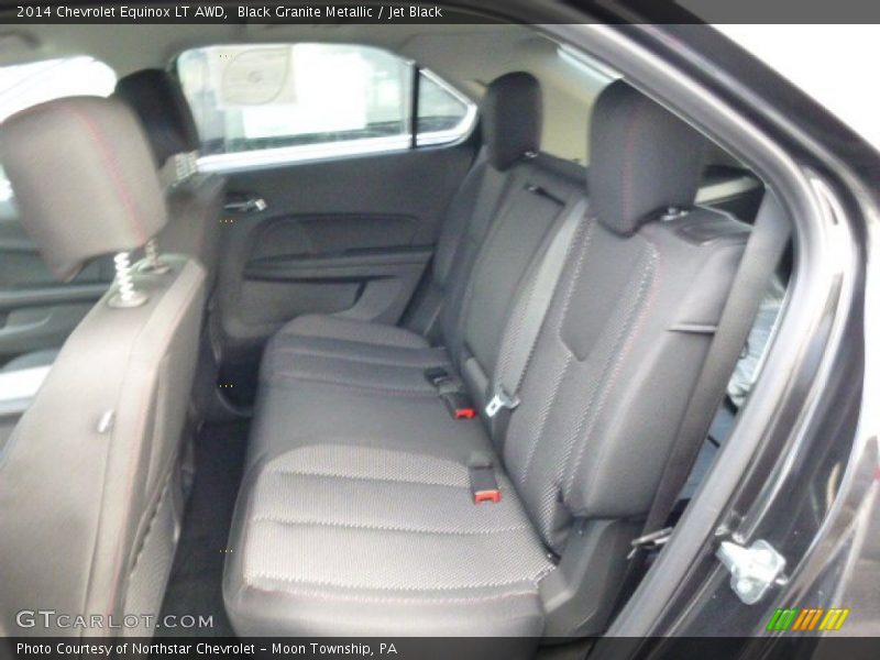 Black Granite Metallic / Jet Black 2014 Chevrolet Equinox LT AWD