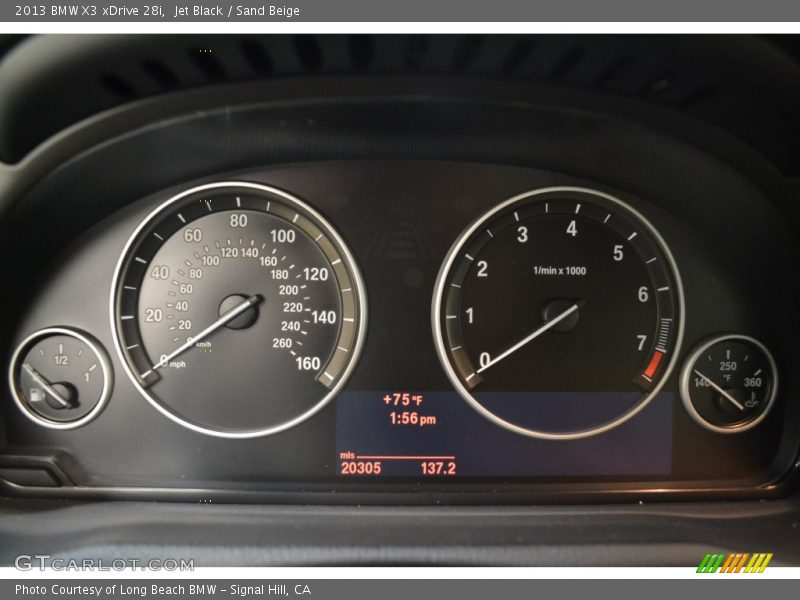 Jet Black / Sand Beige 2013 BMW X3 xDrive 28i
