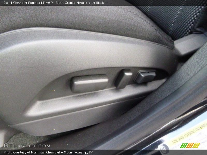 Black Granite Metallic / Jet Black 2014 Chevrolet Equinox LT AWD