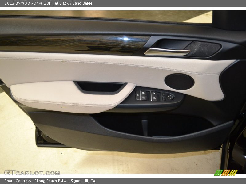 Jet Black / Sand Beige 2013 BMW X3 xDrive 28i