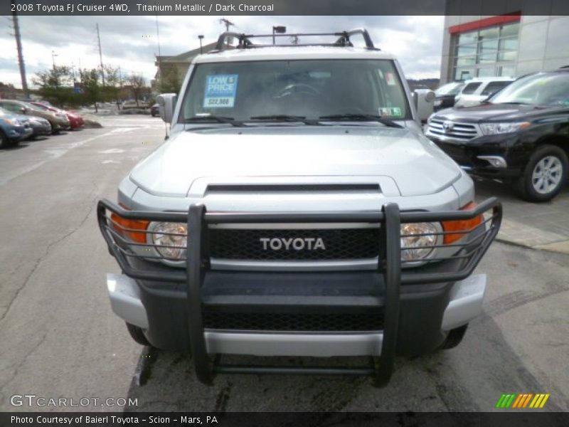 Titanium Metallic / Dark Charcoal 2008 Toyota FJ Cruiser 4WD