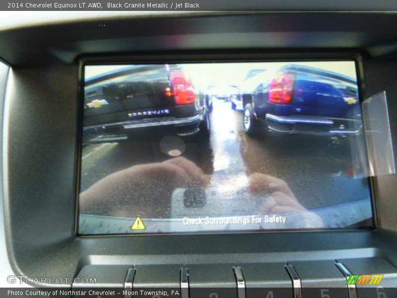 Black Granite Metallic / Jet Black 2014 Chevrolet Equinox LT AWD