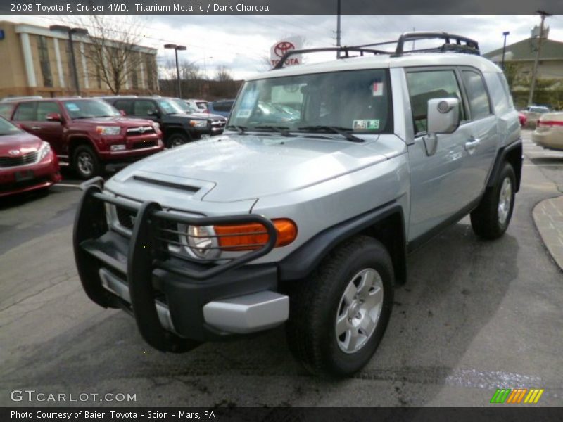 Titanium Metallic / Dark Charcoal 2008 Toyota FJ Cruiser 4WD