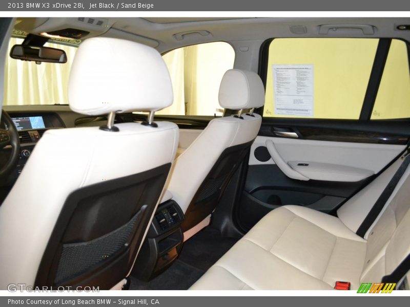 Jet Black / Sand Beige 2013 BMW X3 xDrive 28i