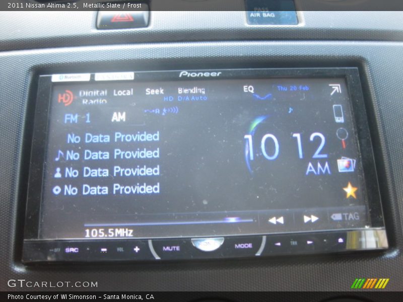 Metallic Slate / Frost 2011 Nissan Altima 2.5