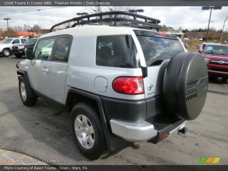 Titanium Metallic / Dark Charcoal 2008 Toyota FJ Cruiser 4WD
