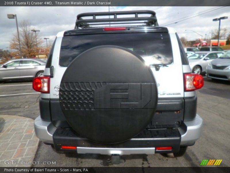 Titanium Metallic / Dark Charcoal 2008 Toyota FJ Cruiser 4WD