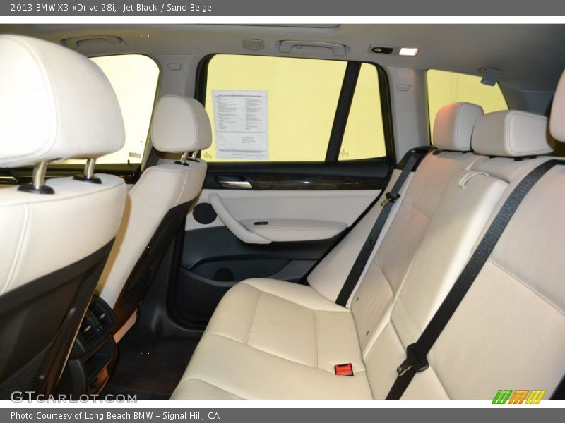 Jet Black / Sand Beige 2013 BMW X3 xDrive 28i