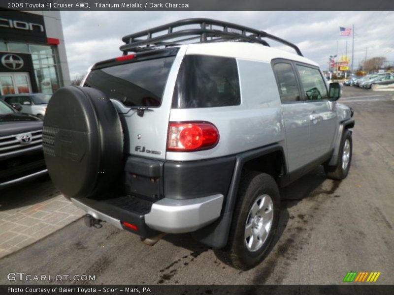 Titanium Metallic / Dark Charcoal 2008 Toyota FJ Cruiser 4WD