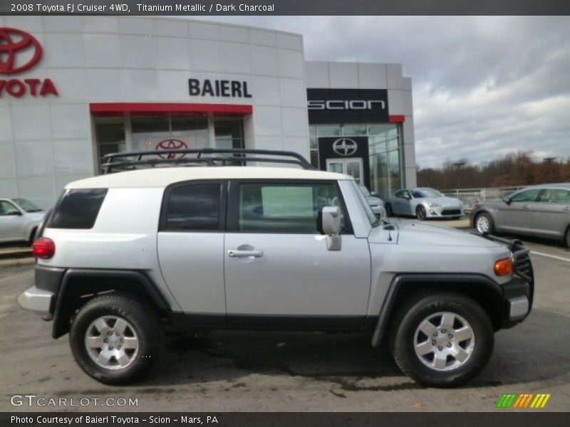 Titanium Metallic / Dark Charcoal 2008 Toyota FJ Cruiser 4WD