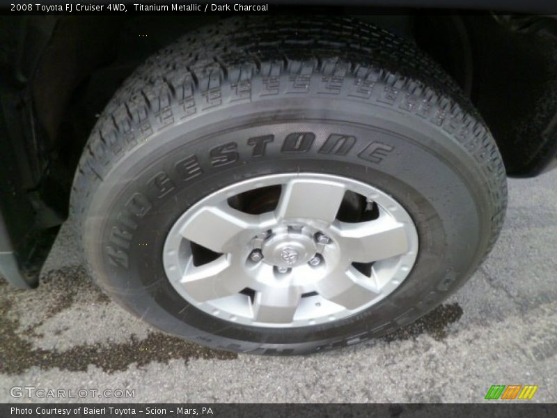Titanium Metallic / Dark Charcoal 2008 Toyota FJ Cruiser 4WD