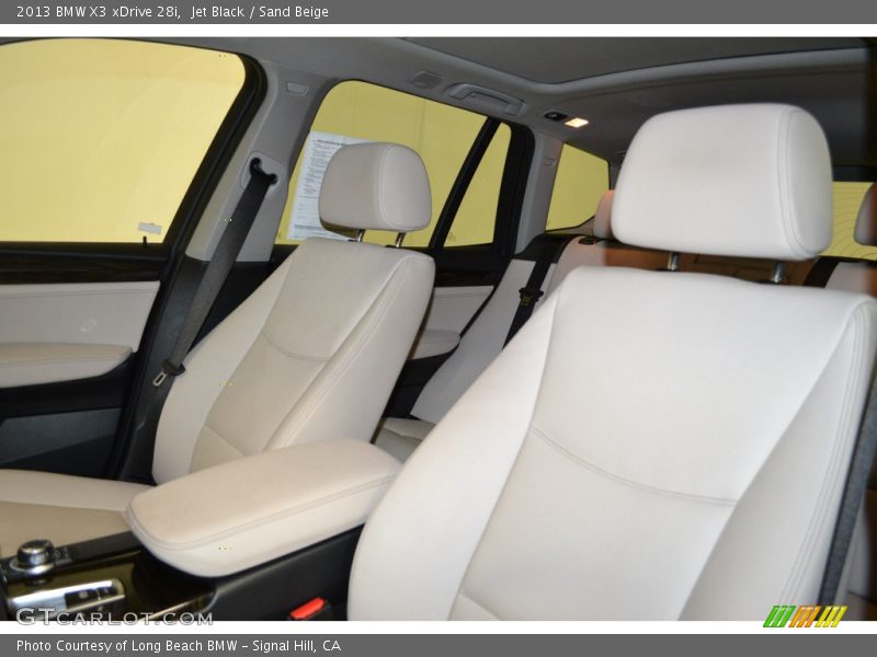 Jet Black / Sand Beige 2013 BMW X3 xDrive 28i