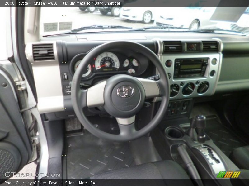 Titanium Metallic / Dark Charcoal 2008 Toyota FJ Cruiser 4WD