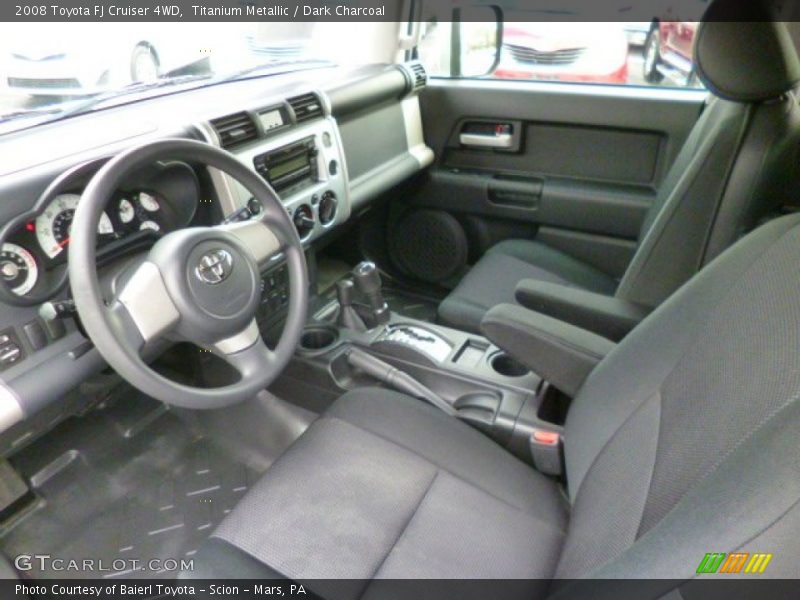 Titanium Metallic / Dark Charcoal 2008 Toyota FJ Cruiser 4WD