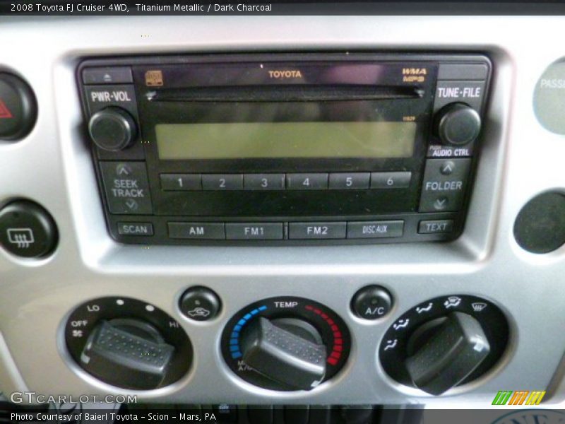 Titanium Metallic / Dark Charcoal 2008 Toyota FJ Cruiser 4WD