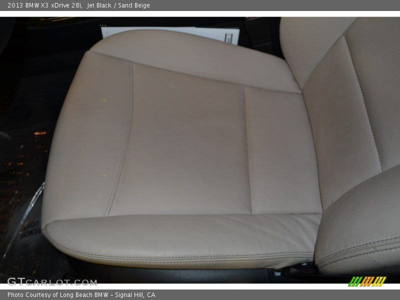 Jet Black / Sand Beige 2013 BMW X3 xDrive 28i