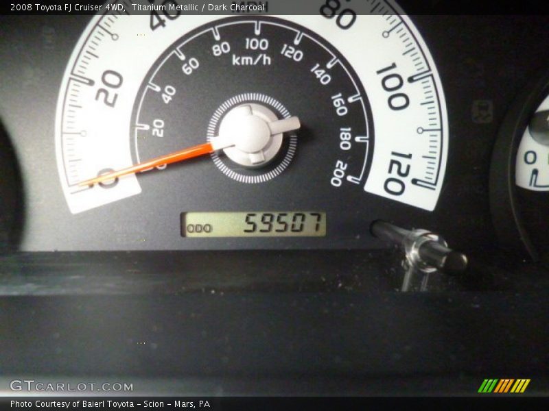 Titanium Metallic / Dark Charcoal 2008 Toyota FJ Cruiser 4WD