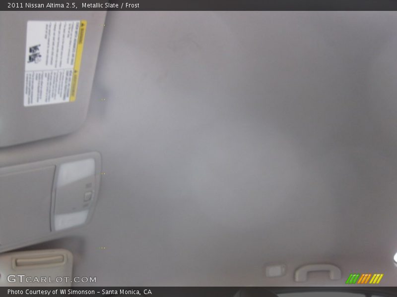 Metallic Slate / Frost 2011 Nissan Altima 2.5