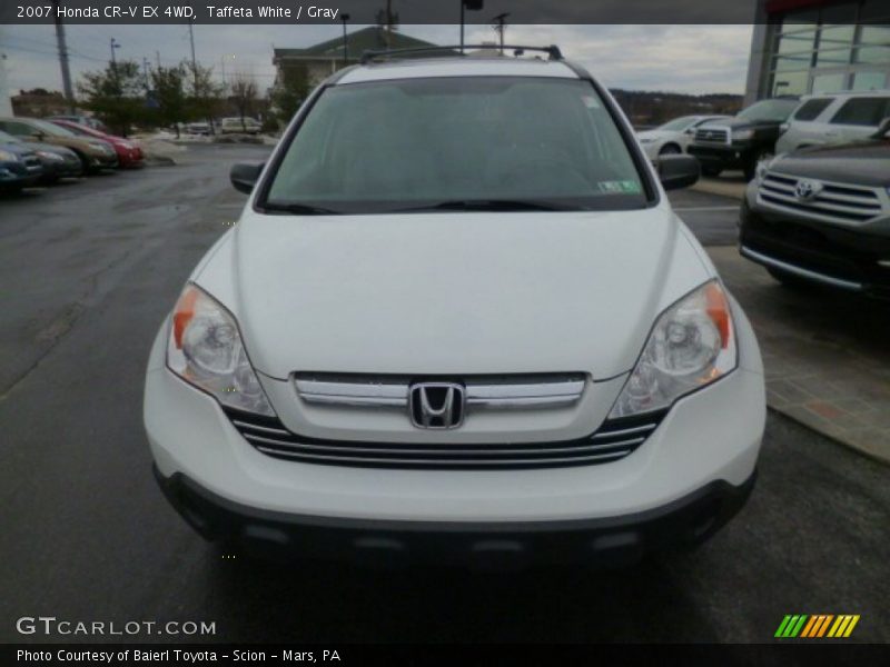 Taffeta White / Gray 2007 Honda CR-V EX 4WD