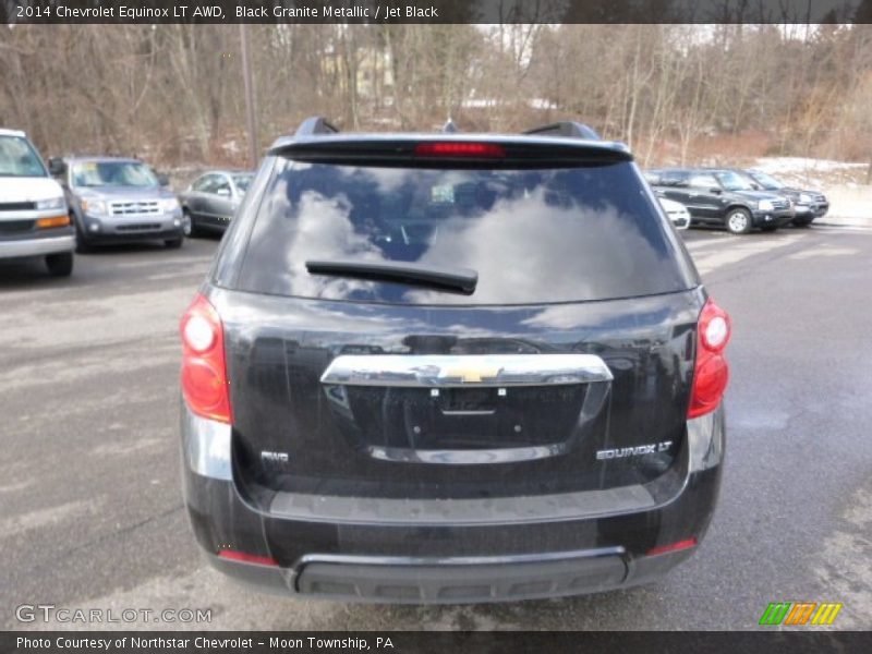 Black Granite Metallic / Jet Black 2014 Chevrolet Equinox LT AWD