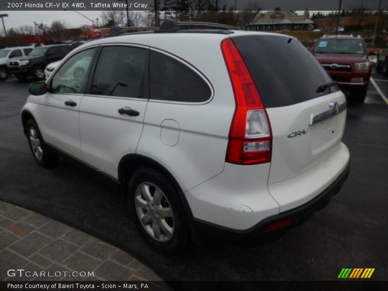 Taffeta White / Gray 2007 Honda CR-V EX 4WD