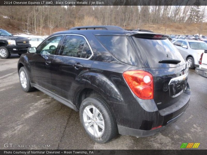 Black Granite Metallic / Jet Black 2014 Chevrolet Equinox LT AWD