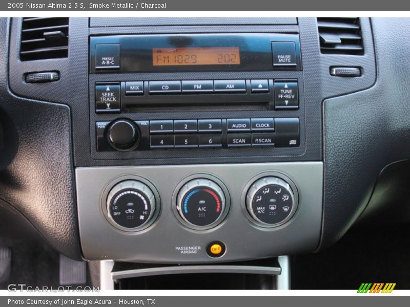 Smoke Metallic / Charcoal 2005 Nissan Altima 2.5 S
