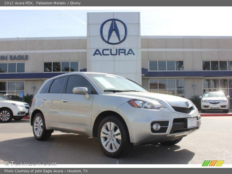 Palladium Metallic / Ebony 2012 Acura RDX