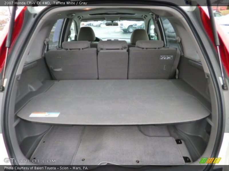 Taffeta White / Gray 2007 Honda CR-V EX 4WD
