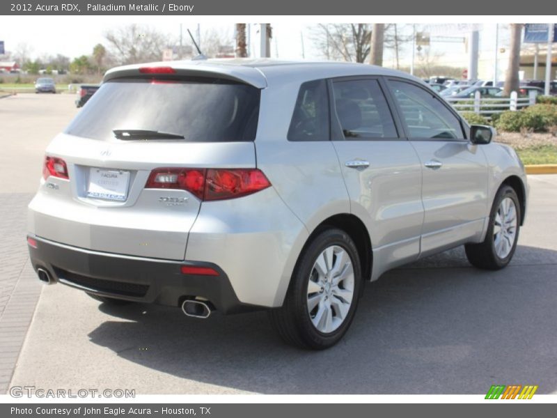 Palladium Metallic / Ebony 2012 Acura RDX