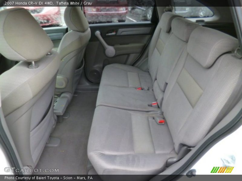 Taffeta White / Gray 2007 Honda CR-V EX 4WD