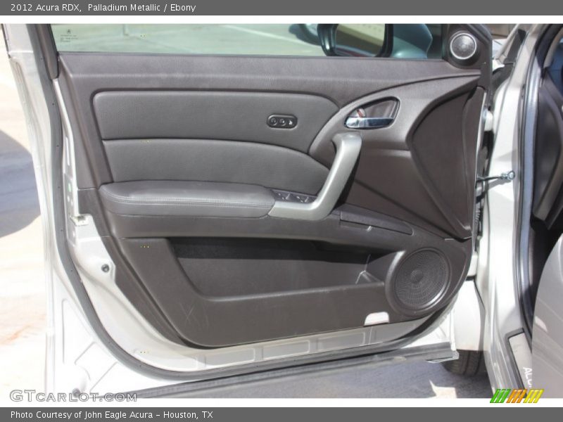 Palladium Metallic / Ebony 2012 Acura RDX