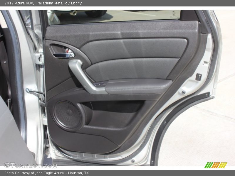 Palladium Metallic / Ebony 2012 Acura RDX
