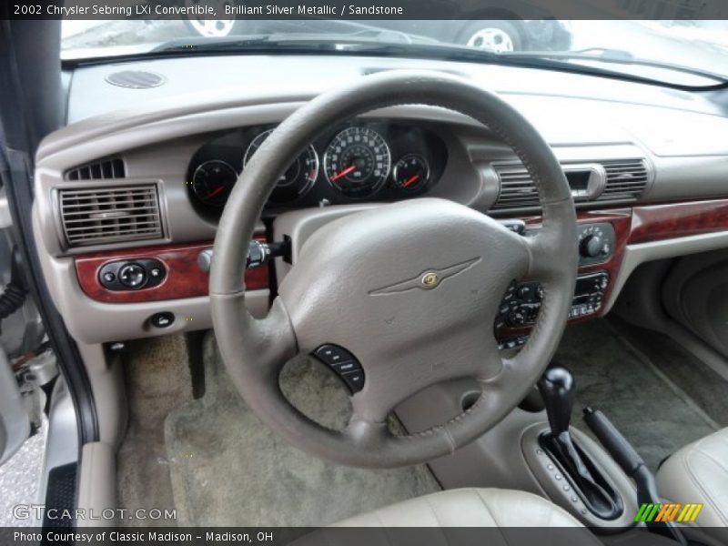  2002 Sebring LXi Convertible Steering Wheel