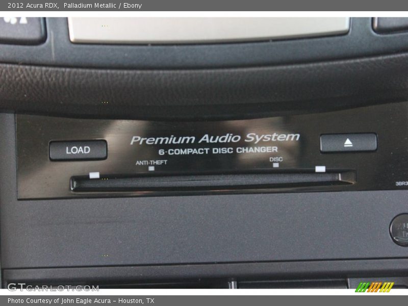 Palladium Metallic / Ebony 2012 Acura RDX