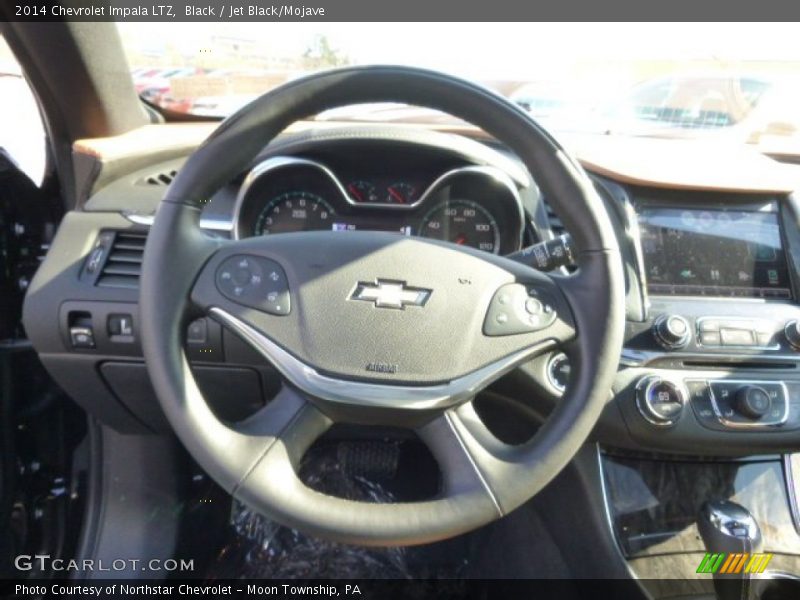 Black / Jet Black/Mojave 2014 Chevrolet Impala LTZ