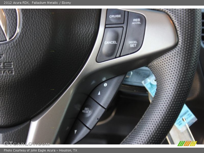 Palladium Metallic / Ebony 2012 Acura RDX
