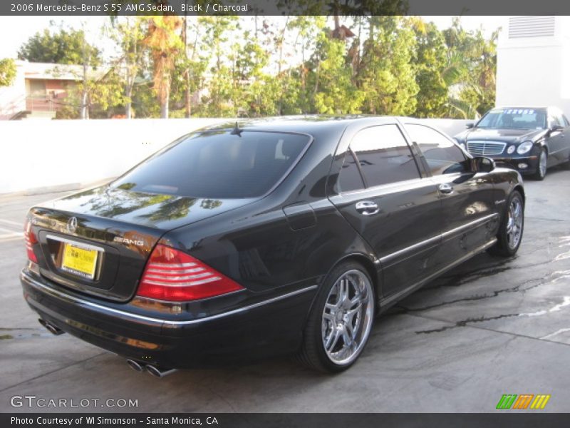 Black / Charcoal 2006 Mercedes-Benz S 55 AMG Sedan