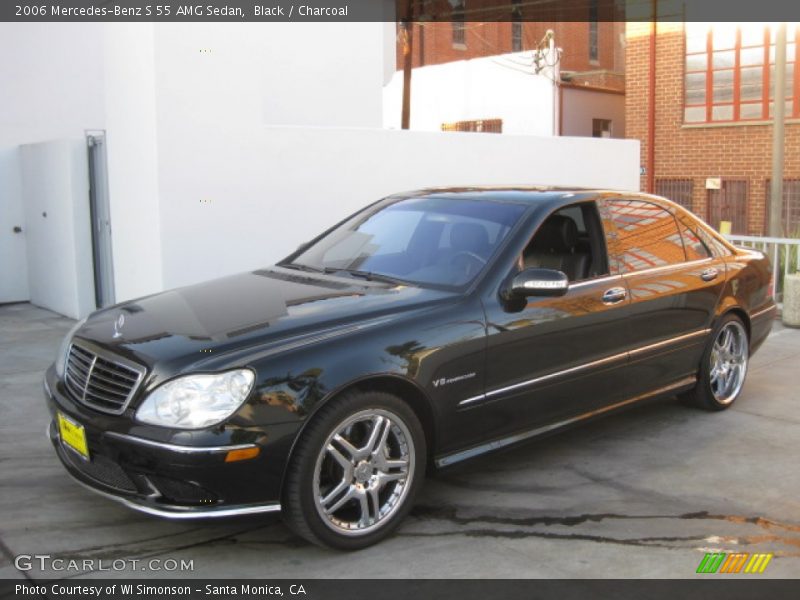Black / Charcoal 2006 Mercedes-Benz S 55 AMG Sedan