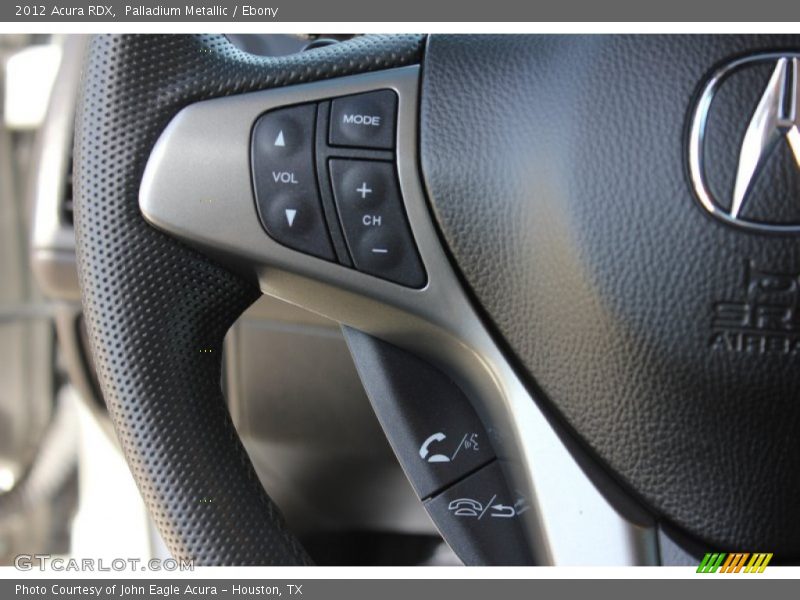 Palladium Metallic / Ebony 2012 Acura RDX