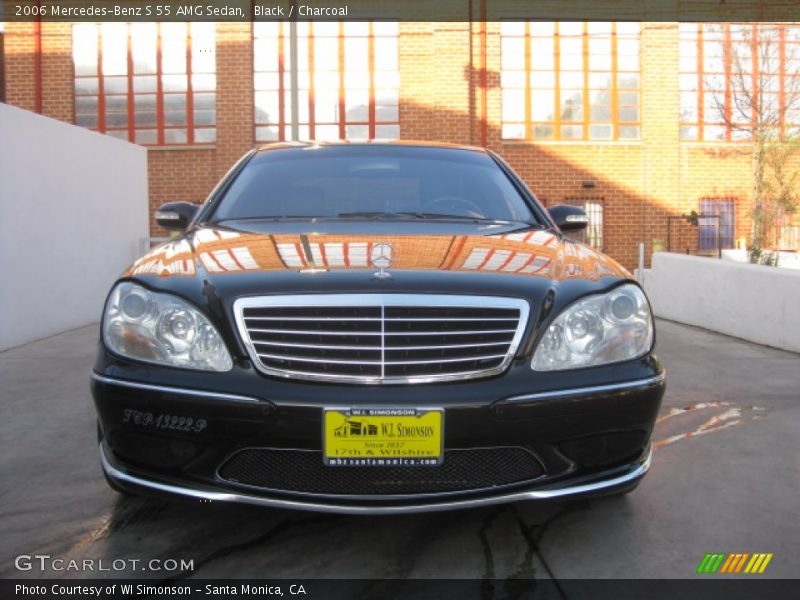 Black / Charcoal 2006 Mercedes-Benz S 55 AMG Sedan