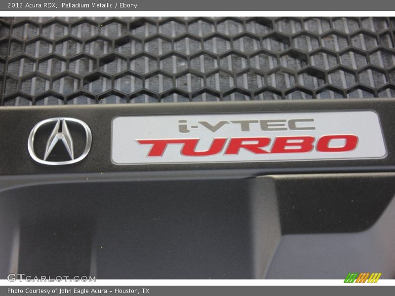 Palladium Metallic / Ebony 2012 Acura RDX