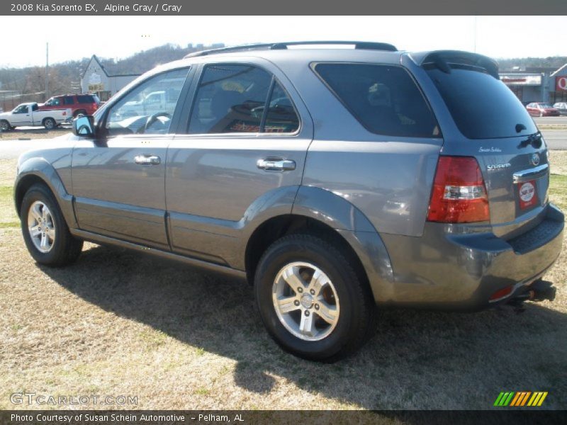 Alpine Gray / Gray 2008 Kia Sorento EX