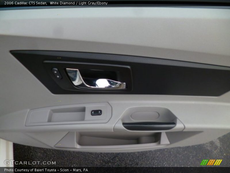 White Diamond / Light Gray/Ebony 2006 Cadillac CTS Sedan