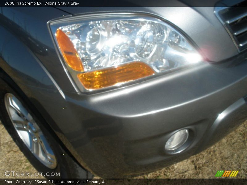 Alpine Gray / Gray 2008 Kia Sorento EX