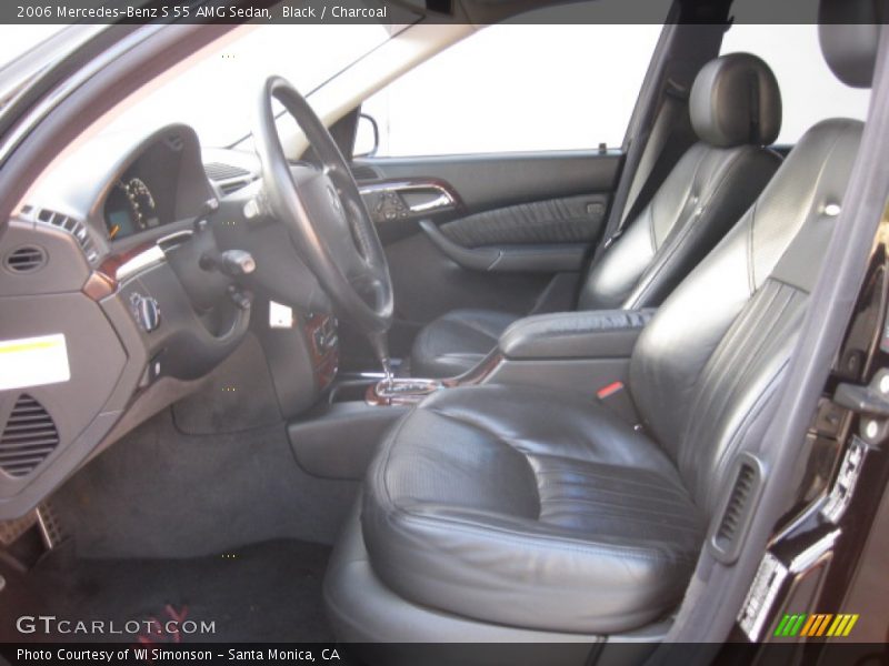 Black / Charcoal 2006 Mercedes-Benz S 55 AMG Sedan